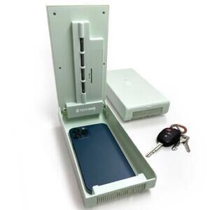 Tech Candy UV Sanitizer Bed - Light Mint Green